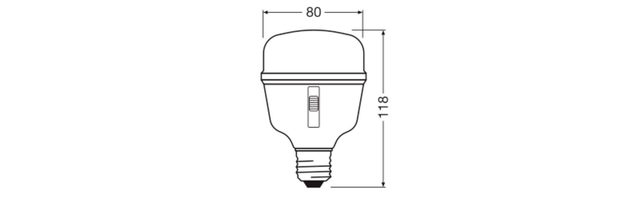 OSRAM HOMELIGHTING 4058075845800Pflanzenlampe E27 20W 1St.