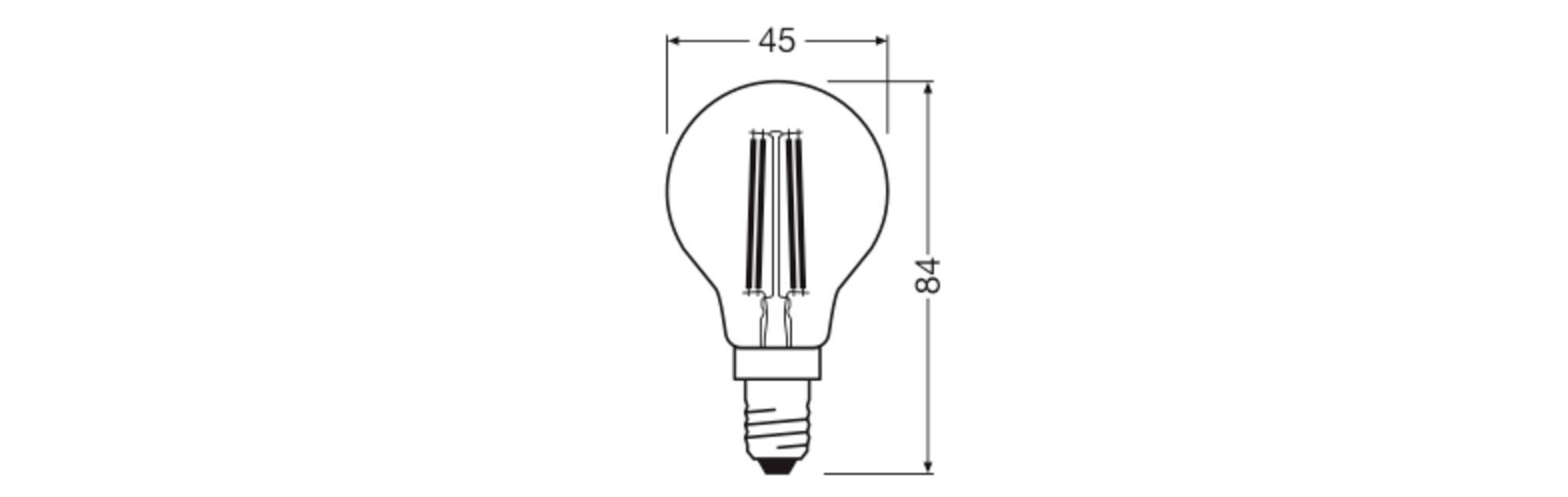 OSRAM HOMELIGHTING 4099854514395 LED EEK D (A - G) E14 5.9W Warmweiß 3St.