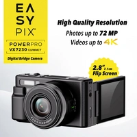 Easypix PowerPro VX7230 Compact Digitalkamera 72 Megapixel Opt. Zoom: 10 x 4K-Video, Bildstabilisie Easypix PowerPro VX7230 Compact Digitalkamera 72 Megapixel Opt. Zoom: 10 x 4K-Video, Bildstabilisie