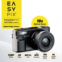 Easypix PowerPro VX7230 Compact Digitalkamera 72 Megapixel Opt. Zoom: 10 x 4K-Video, Bildstabilisie Easypix PowerPro VX7230 Compact Digitalkamera 72 Megapixel Opt. Zoom: 10 x 4K-Video, Bildstabilisie
