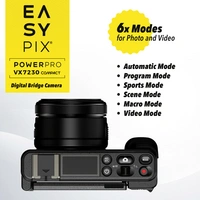 Easypix PowerPro VX7230 Compact Digitalkamera 72 Megapixel Opt. Zoom: 10 x 4K-Video, Bildstabilisie Easypix PowerPro VX7230 Compact Digitalkamera 72 Megapixel Opt. Zoom: 10 x 4K-Video, Bildstabilisie