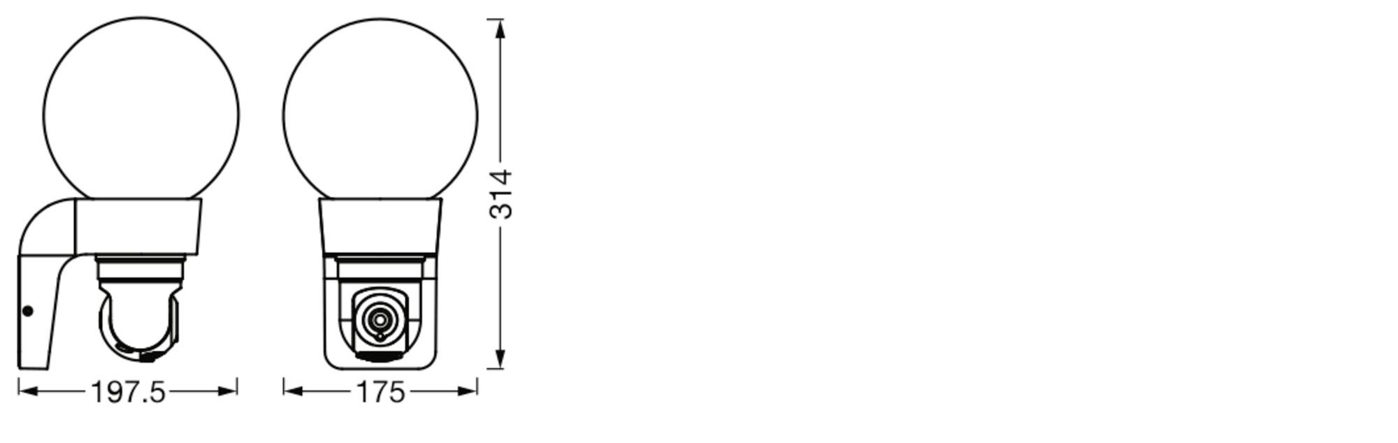 OSRAM HOMELIGHTING Smart+ Funk-Außenleuchte E27