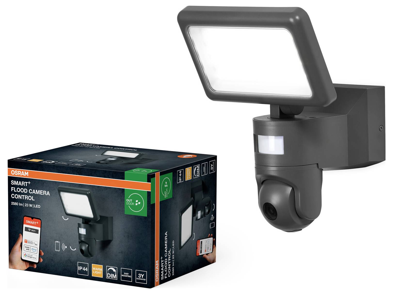 OSRAM HOMELIGHTING Smart+ Funk-Außenleuchte 23W Warmweiß