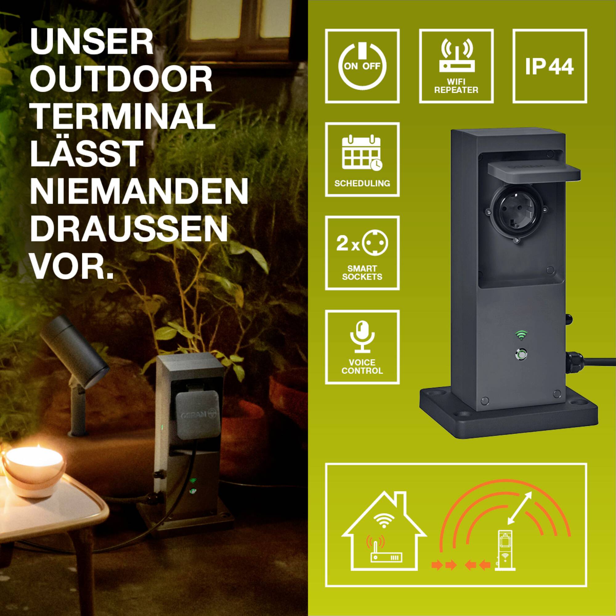 OSRAM HOMELIGHTING Smart+ Funk-Repeater