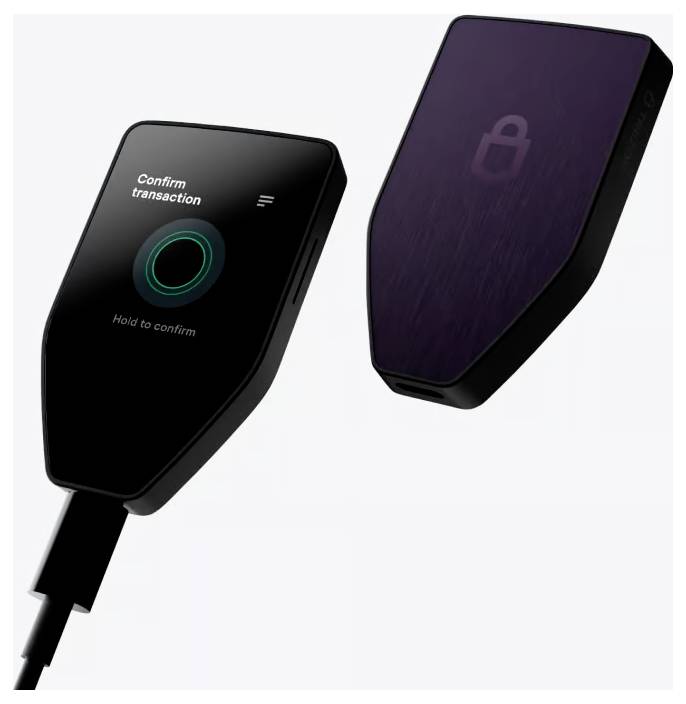 Trezor Safe 5 Hardware Wallet Violett USB-C®, microSD 1 St. SLATS5VOB1100