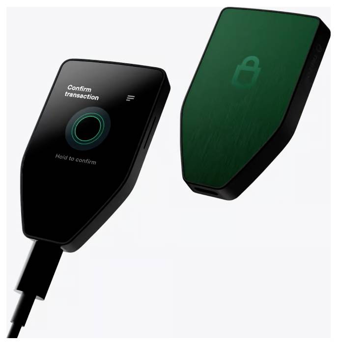 Trezor Safe 5 Hardware Wallet Grün USB-C®, microSD 1 St. SLATS5GBB1100