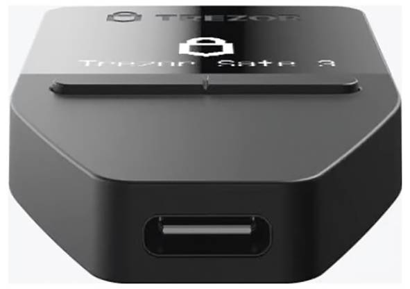 Trezor Safe 3 Hardware Wallet Schwarz 1 St. SLATS3CB0B1100