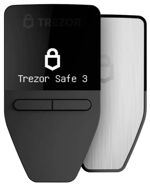 Trezor Safe 3 Hardware Wallet Silber 1 St. SLATS3SS0B1100