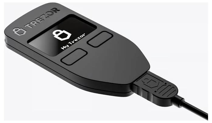 Trezor Model One Hardware Wallet Schwarz 1 St. SLABTRB0B1100