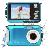 Easypix W3027-I Wave Iceblue Digitalkamera 30 Megapixel Blau-Eisblau inkl. Akku, inkl. Tasche Bildstabilisierung, Full HD Video Easypix W3027-I Wave Iceblue Digitalkamera 30 Megapixel Blau-Eisblau inkl. Akku, inkl. Tasche Bildstabilisierung, Full HD Video