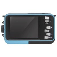 Easypix W3027-I Wave Iceblue Digitalkamera 30 Megapixel Blau-Eisblau inkl. Akku, inkl. Tasche Bildstabilisierung, Full HD Video Easypix W3027-I Wave Iceblue Digitalkamera 30 Megapixel Blau-Eisblau inkl. Akku, inkl. Tasche Bildstabilisierung, Full HD Video