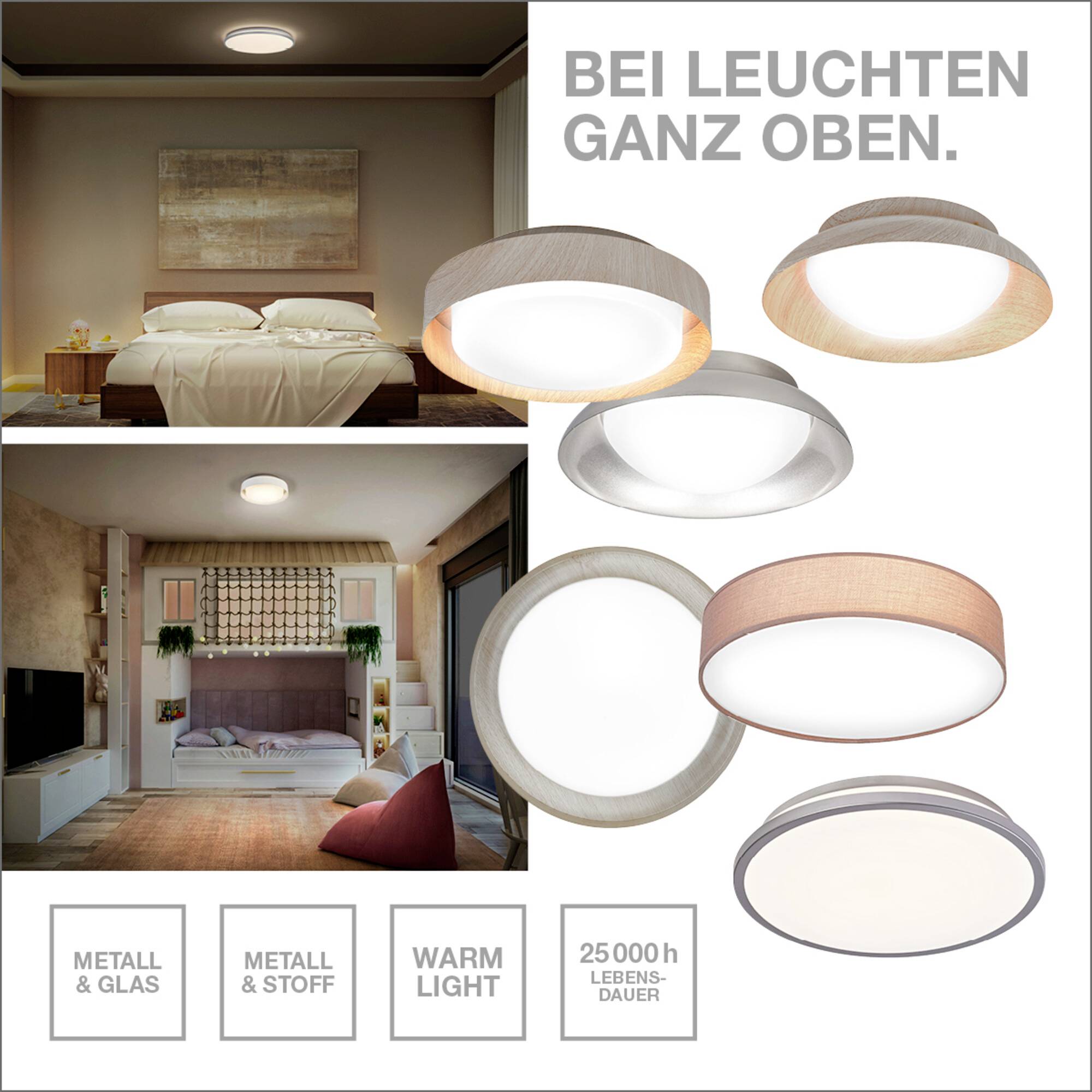 OSRAM HOMELIGHTING 4099854448065 Orbis Helman 295MM 16W 830 White and Silver Deckenleuchte 16W Silber