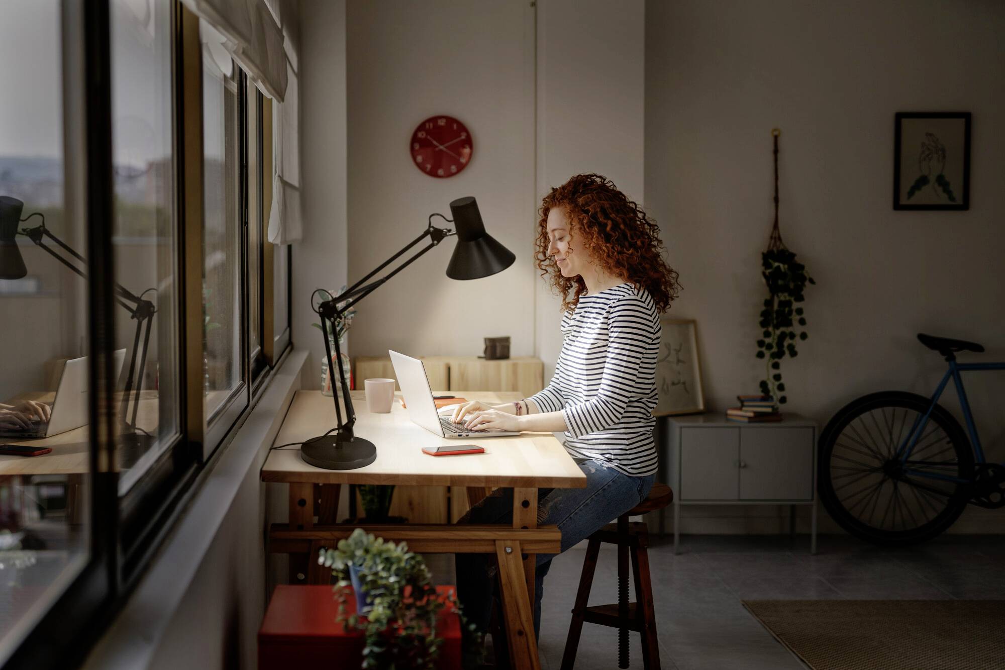 OSRAM HOMELIGHTING Office Line Desk Retro 9W 830 Dimmable Black 4099854463952 Schreibtischleuchte 9W Schwarz