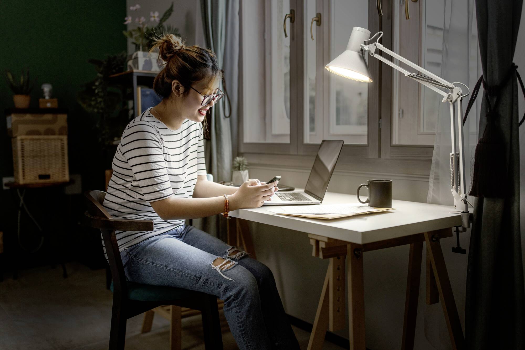 OSRAM HOMELIGHTING Office Line Desk Retro Clip 9W 830 Dimmable White 4099854464072 Klemmleuchte 9W Weiß