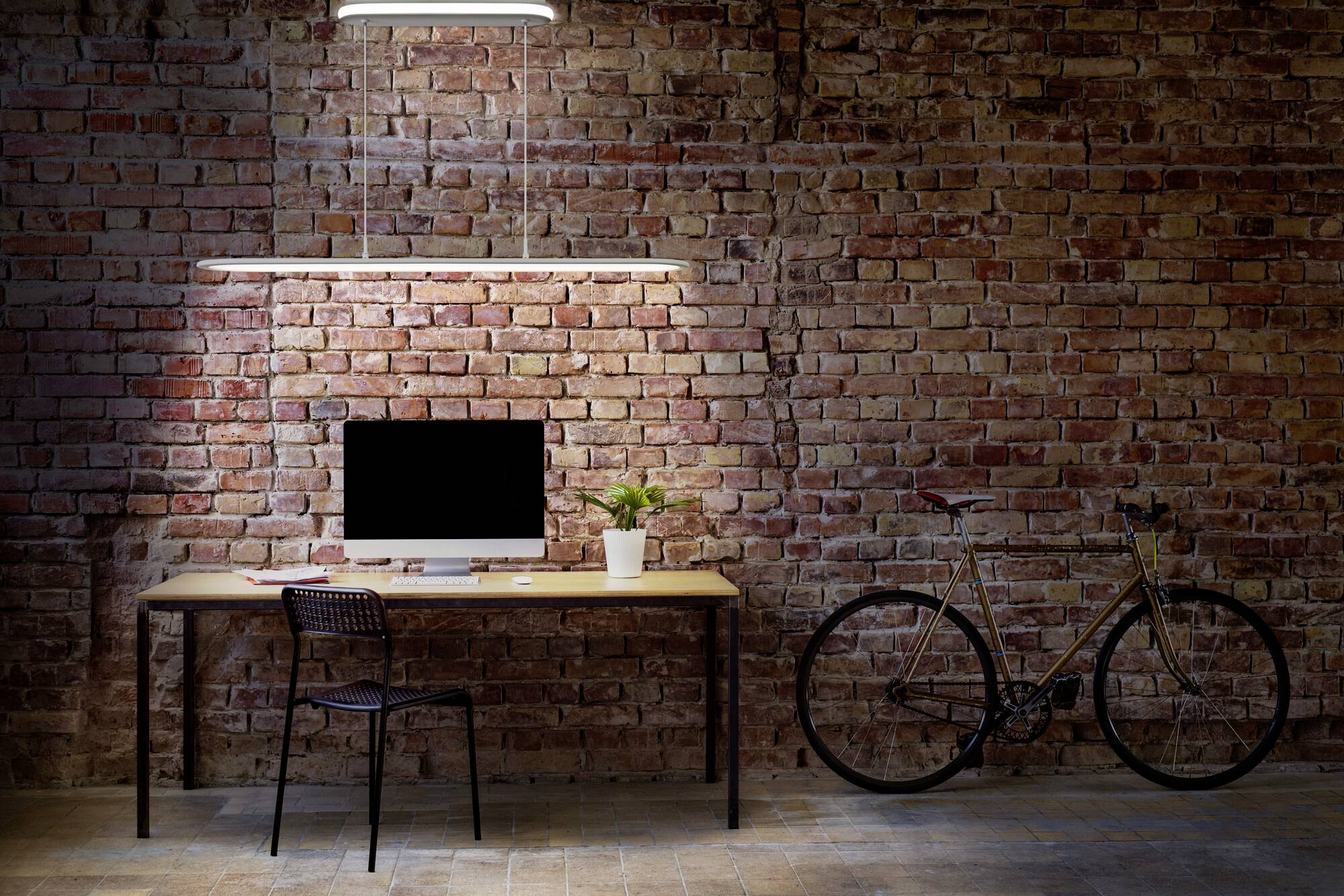 OSRAM HOMELIGHTING 4099854464898 Office Line Panel Ellipse 57W 940 White Deckenleuchte, Pendelleuchte 57W Weiß