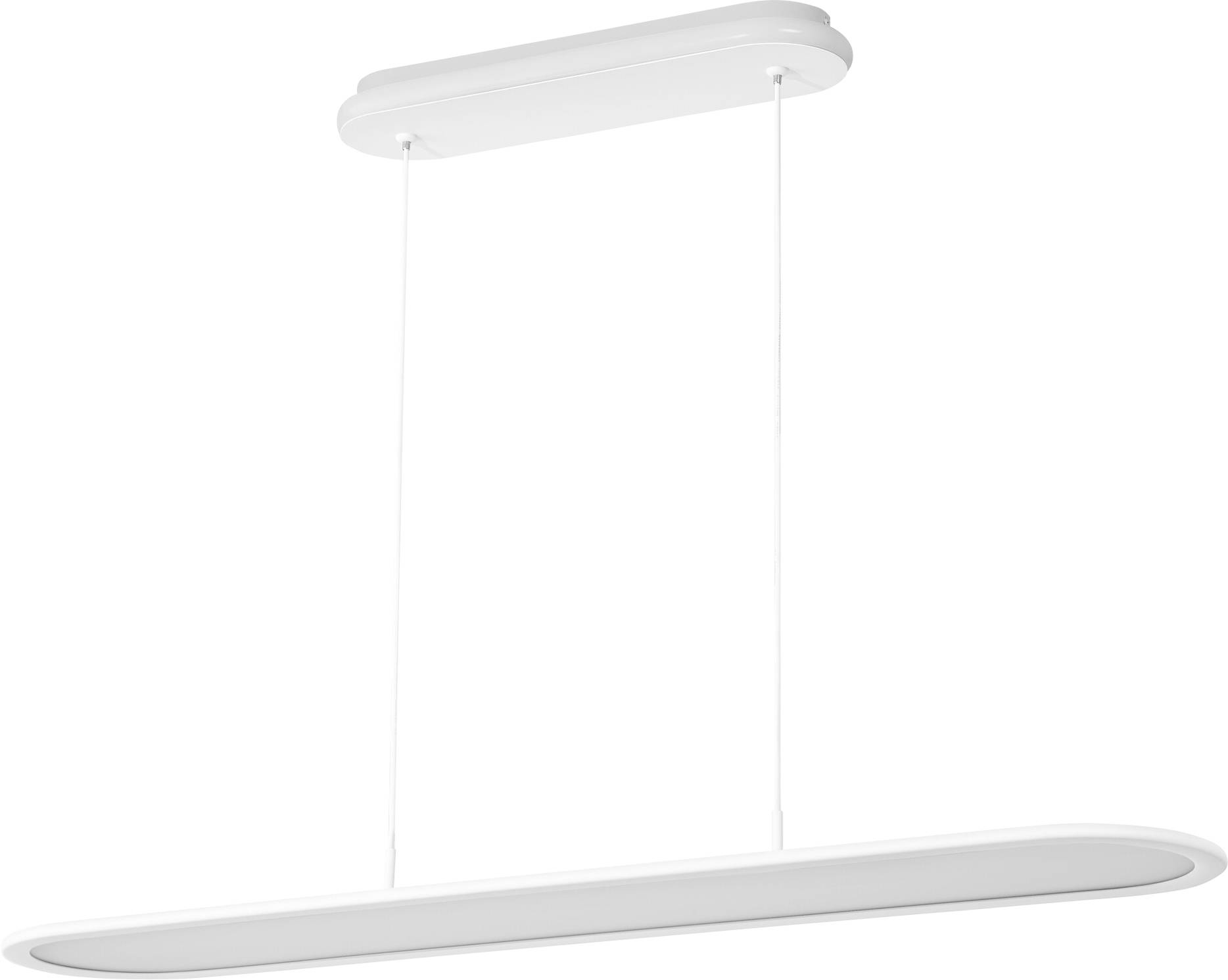 OSRAM HOMELIGHTING 4099854464898 Office Line Panel Ellipse 57W 940 White Deckenleuchte, Pendelleuchte 57W Weiß