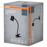 OSRAM HOMELIGHTING Office Line Desk Trapezium Clip GU10 Black 4099854464416 Klemmleuchte Schwarz OSRAM HOMELIGHTING Office Line Desk Trapezium Clip GU10 Black 4099854464416 Klemmleuchte Schwarz