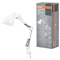 OSRAM HOMELIGHTING Office Line Desk Pear Clip E27 White 4099854464669 Klemmleuchte Weiß OSRAM HOMELIGHTING Office Line Desk Pear Clip E27 White 4099854464669 Klemmleuchte Weiß