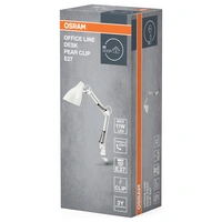 OSRAM HOMELIGHTING Office Line Desk Pear Clip E27 White 4099854464669 Klemmleuchte Weiß OSRAM HOMELIGHTING Office Line Desk Pear Clip E27 White 4099854464669 Klemmleuchte Weiß