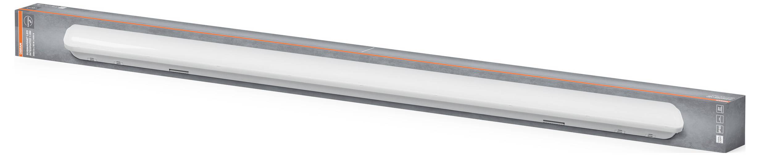 OSRAM HOMELIGHTING Submarine Integrated 1.5M 48W 4000K LED-Feuchtraumleuchte
