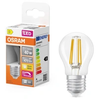 OSRAM HOMELIGHTING 4099854443947 LED EEK D (A - G) E27 3.4 W Warmweiß (Ø x H) 45.00 mm x 45.00 mm 1 OSRAM HOMELIGHTING 4099854443947 LED EEK D (A - G) E27 3.4 W Warmweiß (Ø x H) 45.00 mm x 45.00 mm 1