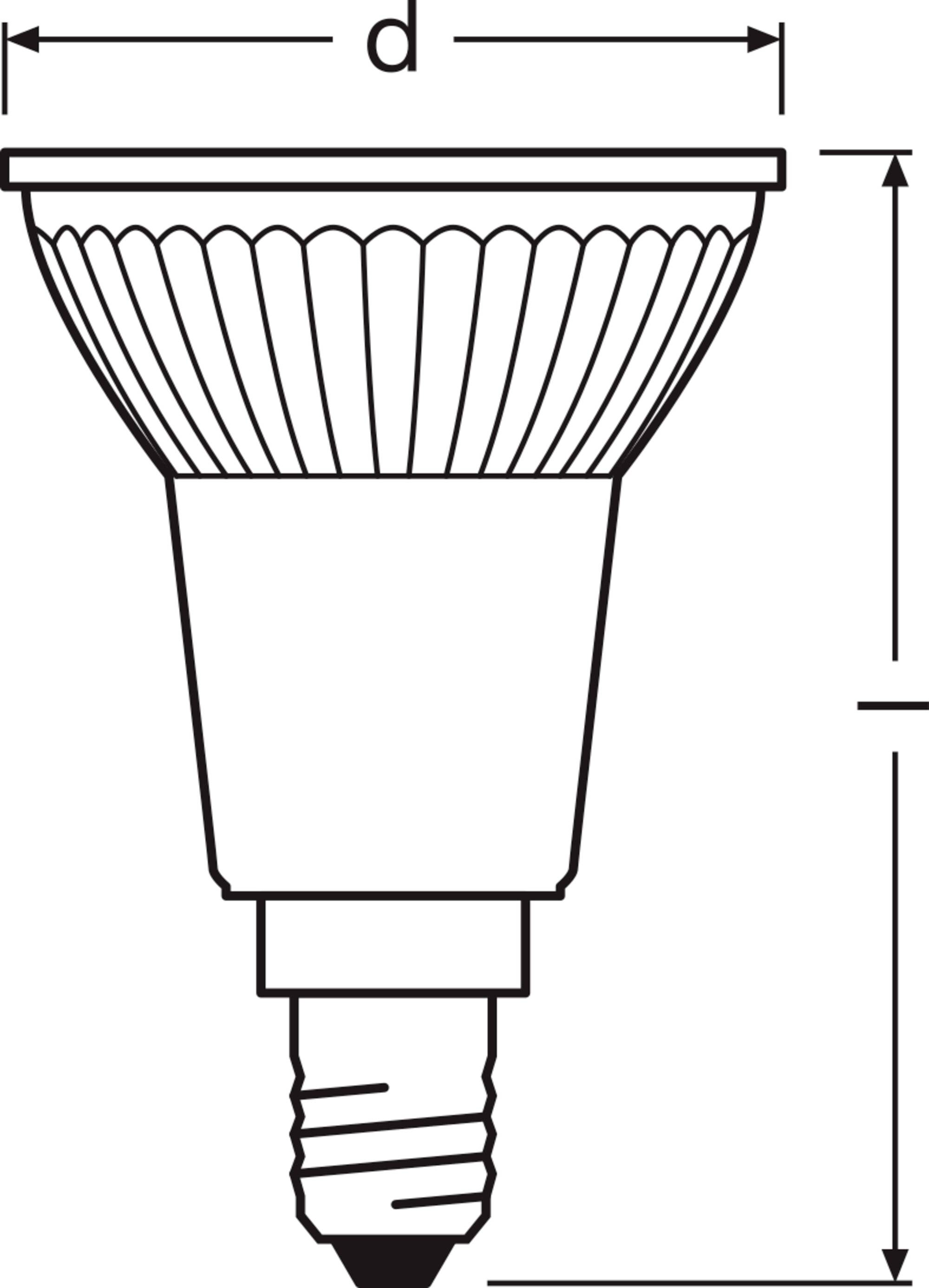 OSRAM HOMELIGHTING 4099854458705 LED-Reflektorlampe EEK E (A - G) E14 3.7W Warmweiß (Ø x H) 50.00mm x 50.00mm 1St.