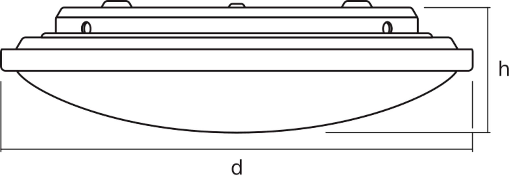 OSRAM HOMELIGHTING Orbis Click-CCT 310mm 14W 4099854446870 LED-Außenwandleuchte 15.00W Weiß
