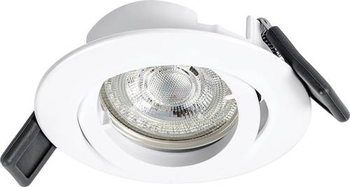 OSRAM HOMELIGHTING 4099854444494 Spotlight Recess Set Incl. Osram LED 4.3W GU10 White LED-Deckenleu