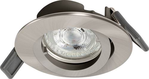 OSRAM HOMELIGHTING 4099854444548 Spotlight Recess Set Incl. Osram LED 4.3W GU10 Brushed Nickel LED-