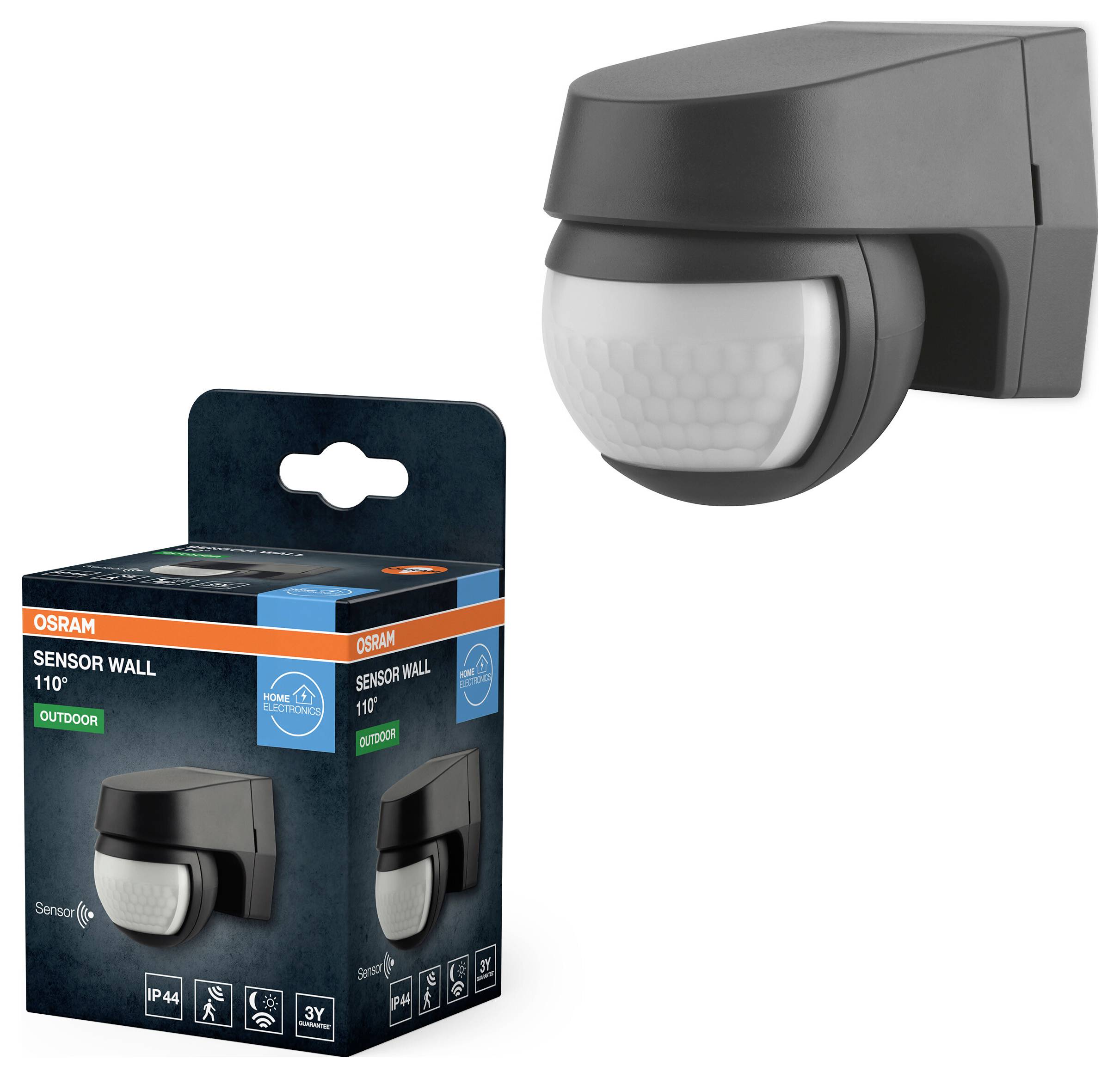 OSRAM HOMELIGHTING SENSOR WALL 110DEG IP44 DG 4099854454073 LED-Außenwandleuchte