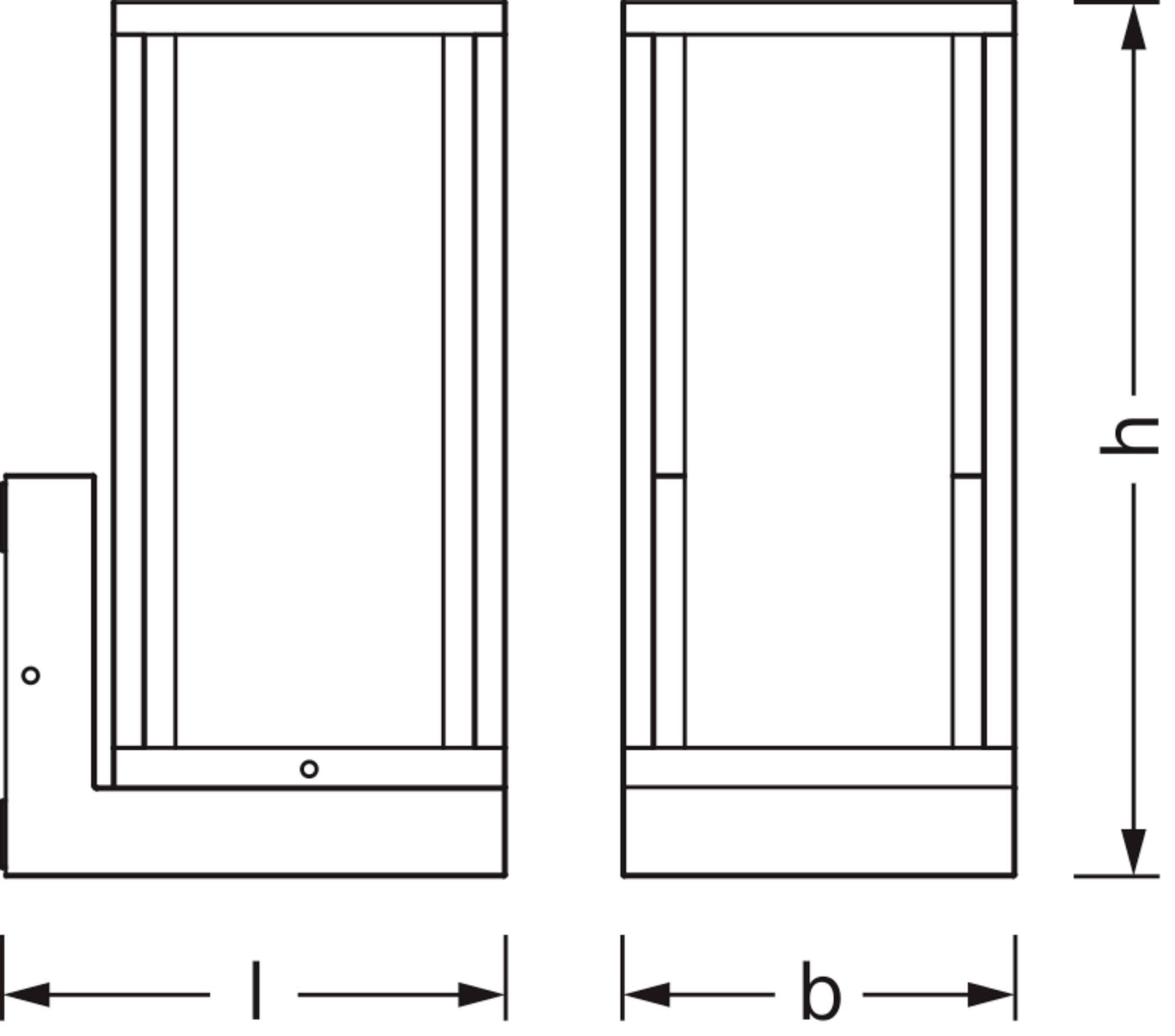 OSRAM HOMELIGHTING ENDURA Classic Frame Wall E27 4099854452048 LED-Außenwandleuchte