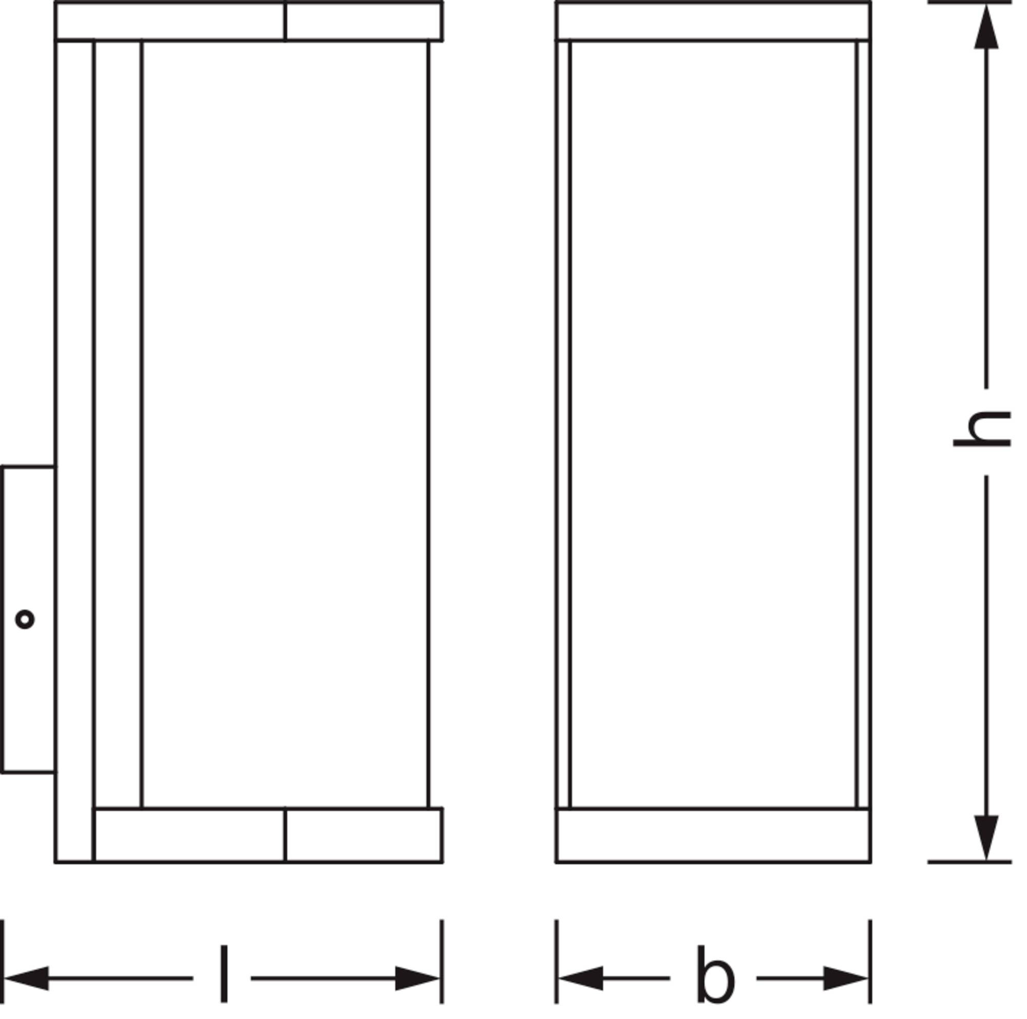 OSRAM HOMELIGHTING ENDURA Classic Tubular Wall E27 4099854452499 LED-Außenwandleuchte