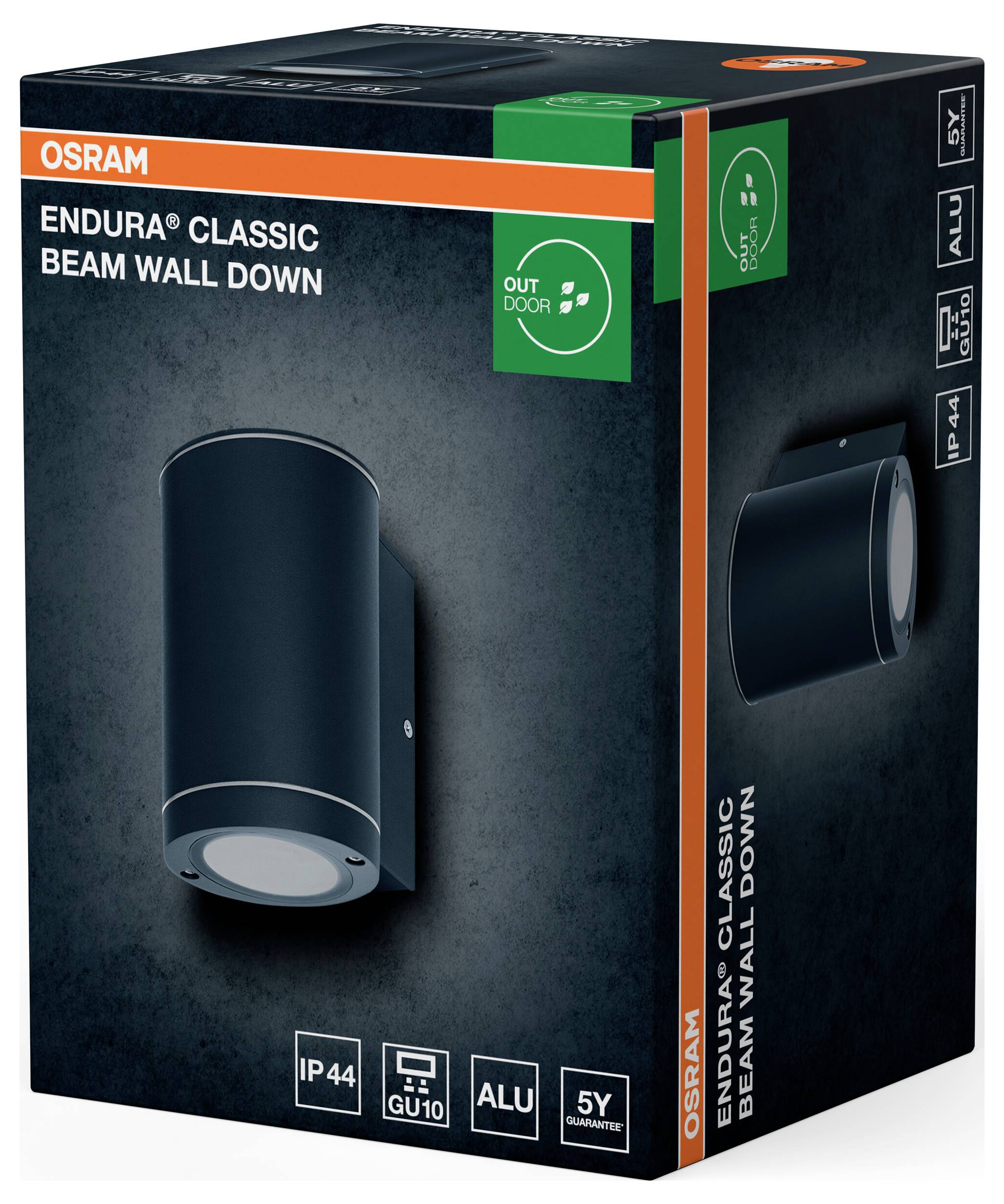 OSRAM HOMELIGHTING ENDURA Classic Beam Wall Down GU10 4099854451942 LED-Außenwandleuchte