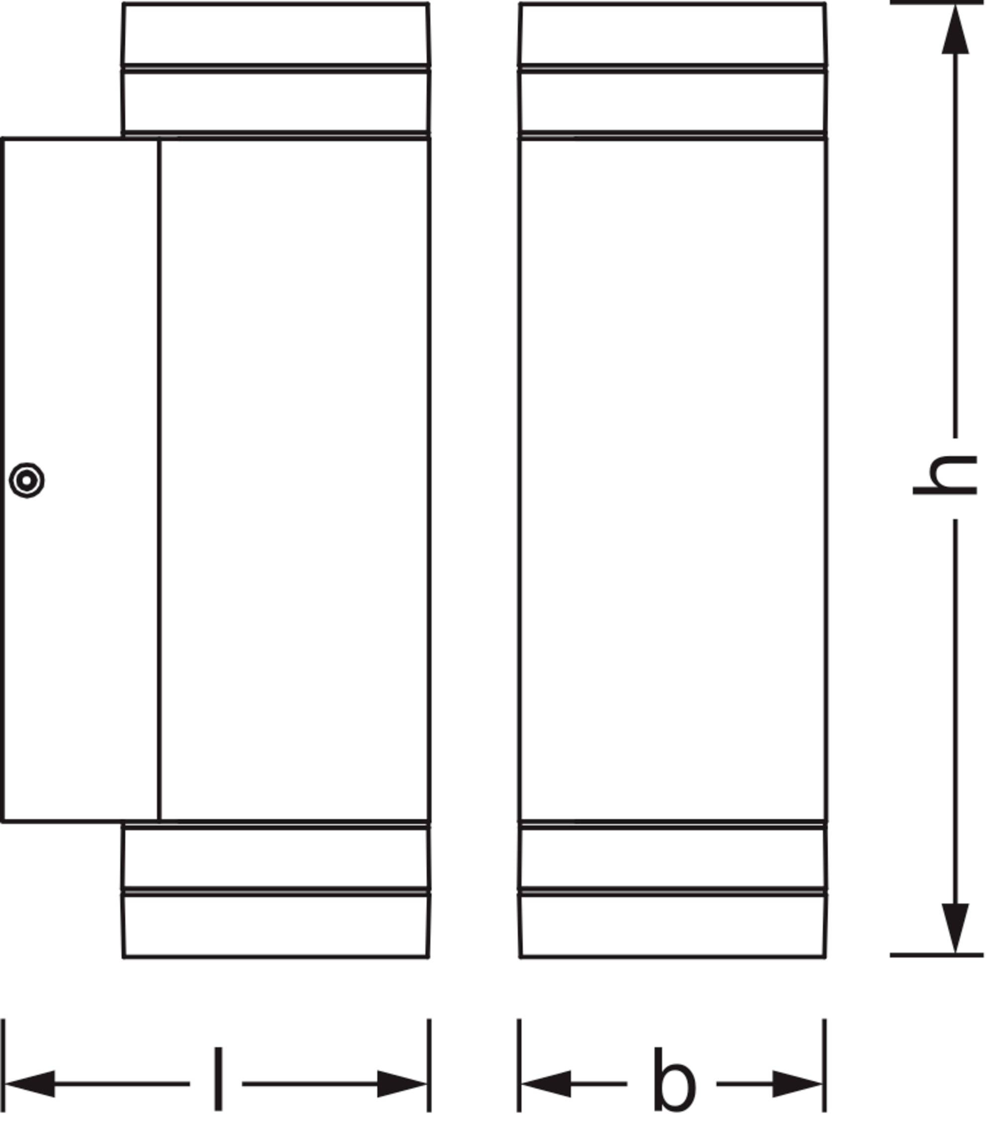 OSRAM HOMELIGHTING ENDURA Classic Beam Gap Wall UpDown GU10 4099854451980 LED-Außenwandleuchte