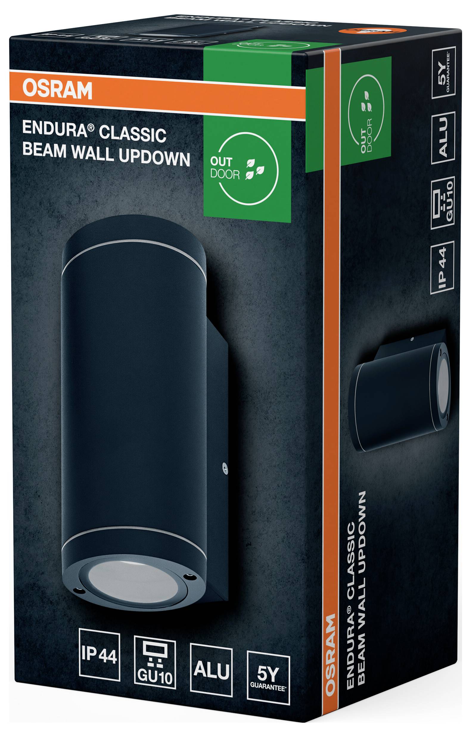 OSRAM HOMELIGHTING ENDURA Classic Beam Wall UpDown GU10 4099854451966 LED-Außenwandleuchte