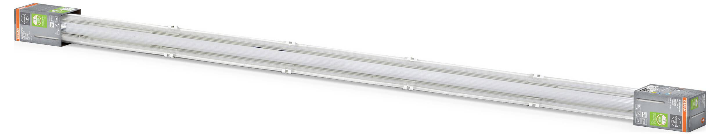 OSRAM HOMELIGHTING Submarine Recycled Plastic 150 1 X 20W 840 G13 T8 LED-Feuchtraumleuchte