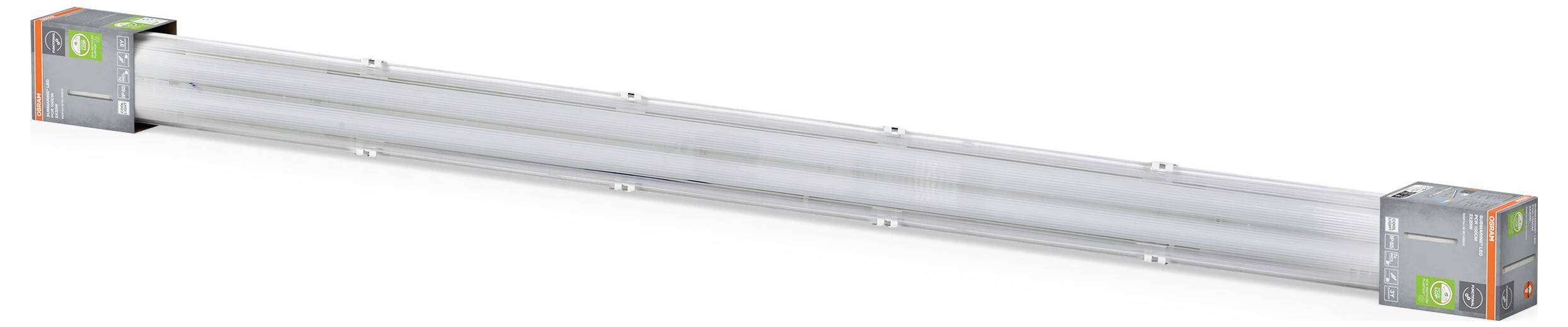 OSRAM HOMELIGHTING Submarine Recycled Plastic 150 2 X 20W 840 G13 T8 LED-Feuchtraumleuchte