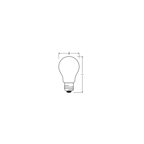 OSRAM HOMELIGHTING 4099854464997 LED EEK D (A - G) E27 5.9 W Kaltweiß (Ø x H) 60.00 mm x 60.00 mm 1 OSRAM HOMELIGHTING 4099854464997 LED EEK D (A - G) E27 5.9 W Kaltweiß (Ø x H) 60.00 mm x 60.00 mm 1