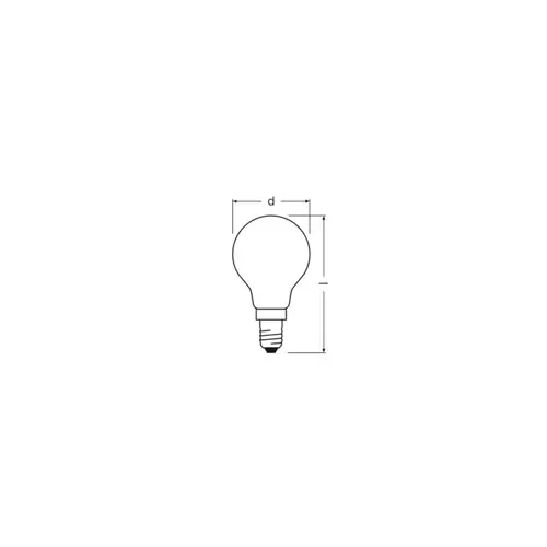OSRAM HOMELIGHTING 4099854467684 LED EEK D (A - G) E14 1.8W Warmweiß (Ø x H) 45.00mm x 45.00mm 1St. OSRAM HOMELIGHTING 4099854467684 LED EEK D (A - G) E14 1.8W Warmweiß (Ø x H) 45.00mm x 45.00mm 1St.