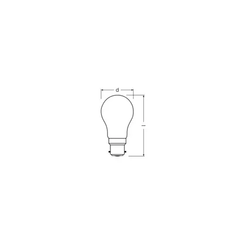 OSRAM HOMELIGHTING 4099854468438 LED EEK D (A - G) B22d 3.4W Warmweiß (Ø x H) 45.00mm x 45.00mm 1St. OSRAM HOMELIGHTING 4099854468438 LED EEK D (A - G) B22d 3.4W Warmweiß (Ø x H) 45.00mm x 45.00mm 1St.