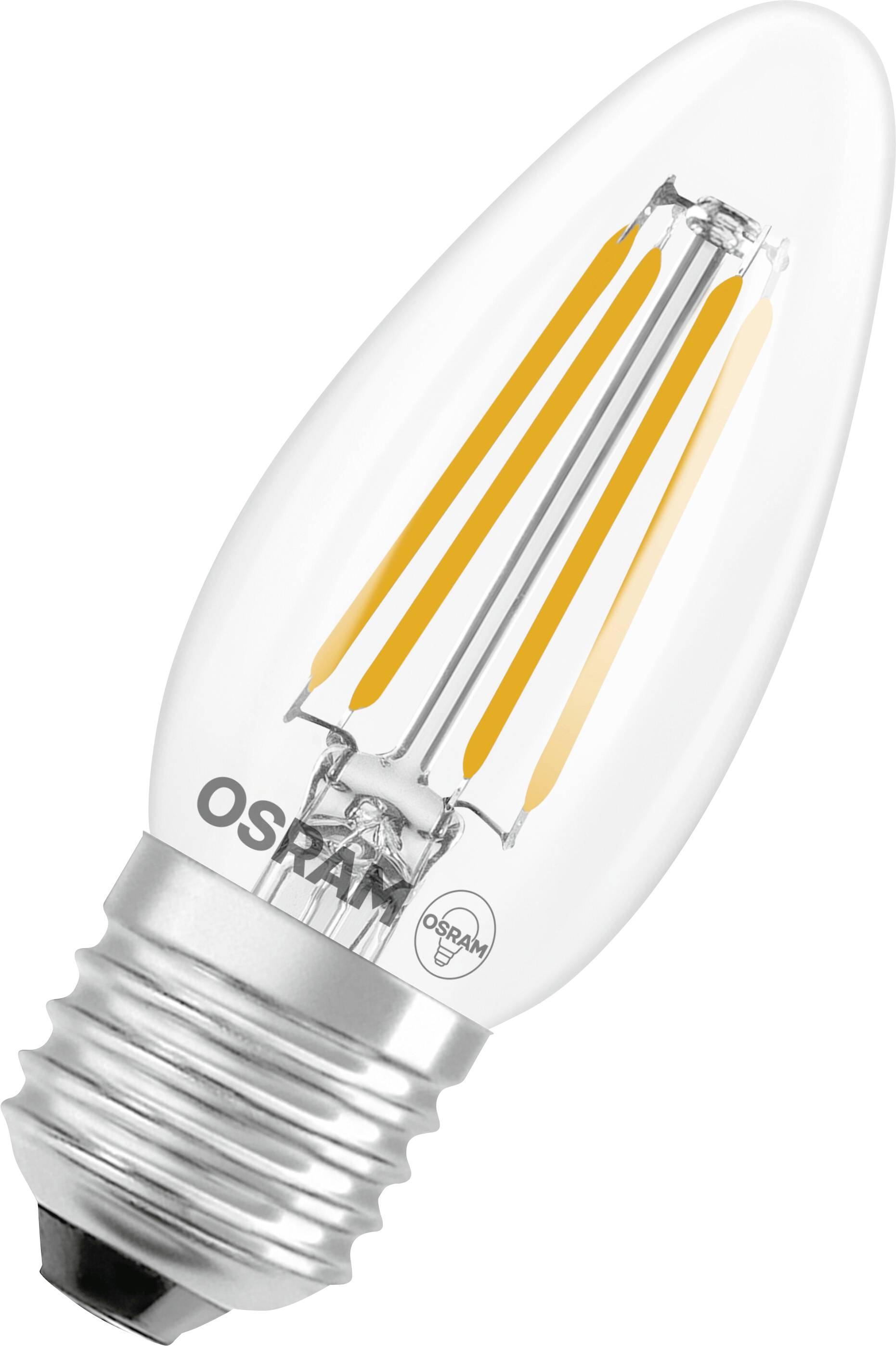 OSRAM HOMELIGHTING 4099854467066 LED EEK D (A - G) E27 3.4W Warmweiß (Ø x H) 35.00mm x 35.00mm 1St.