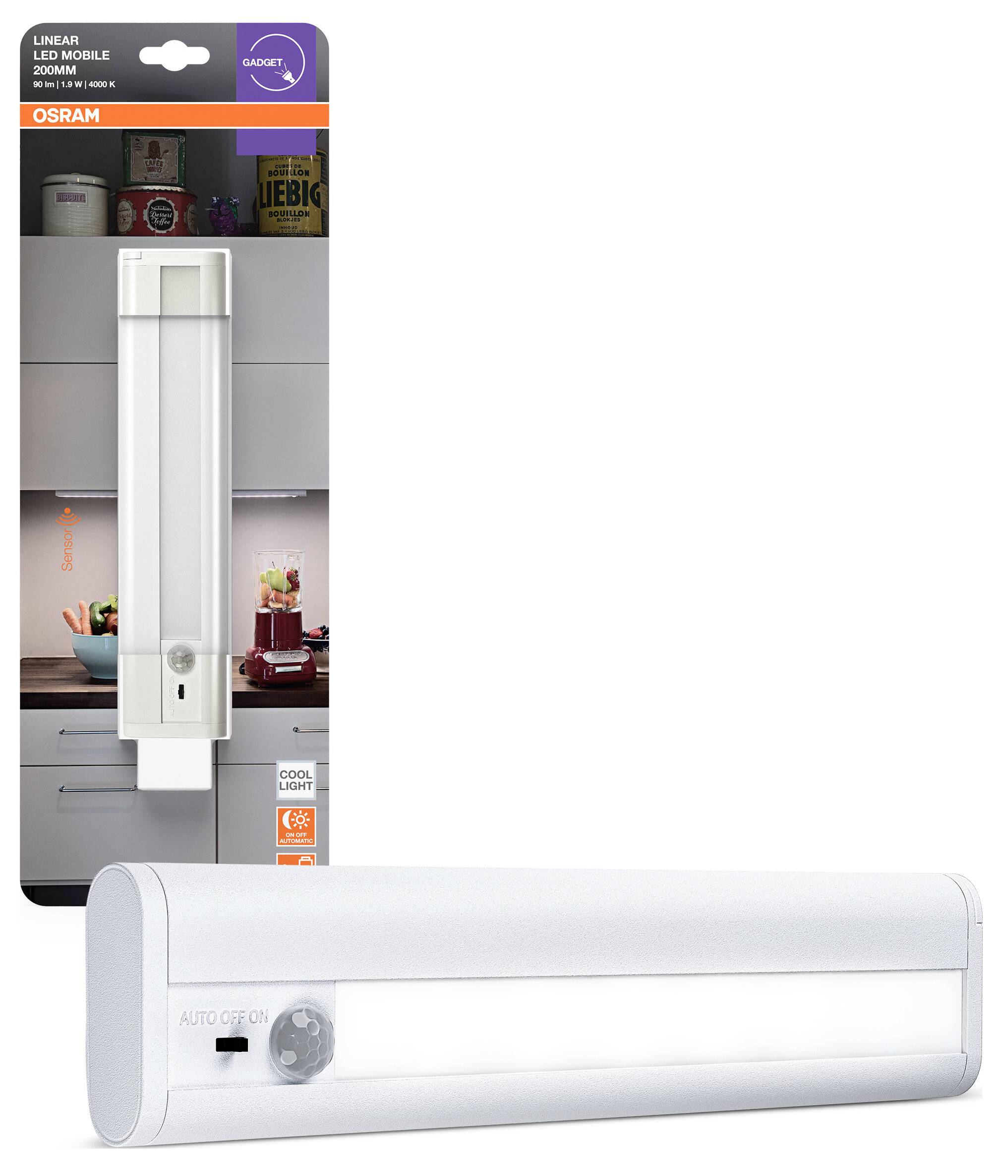 OSRAM HOMELIGHTING Linear LED Mobile Battery 200 White LED-Unterbauleuchte Weiß