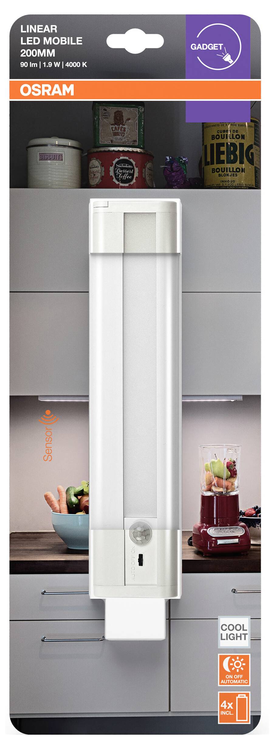 OSRAM HOMELIGHTING Linear LED Mobile Battery 200 White LED-Unterbauleuchte Weiß