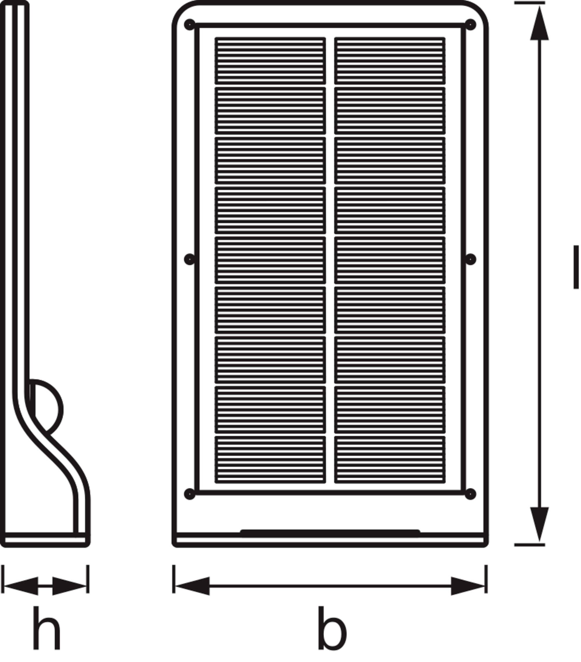 OSRAM HOMELIGHTING DoorLED Solar Sensor 4000K White 4099854531491 LED-Außenwandleuchte