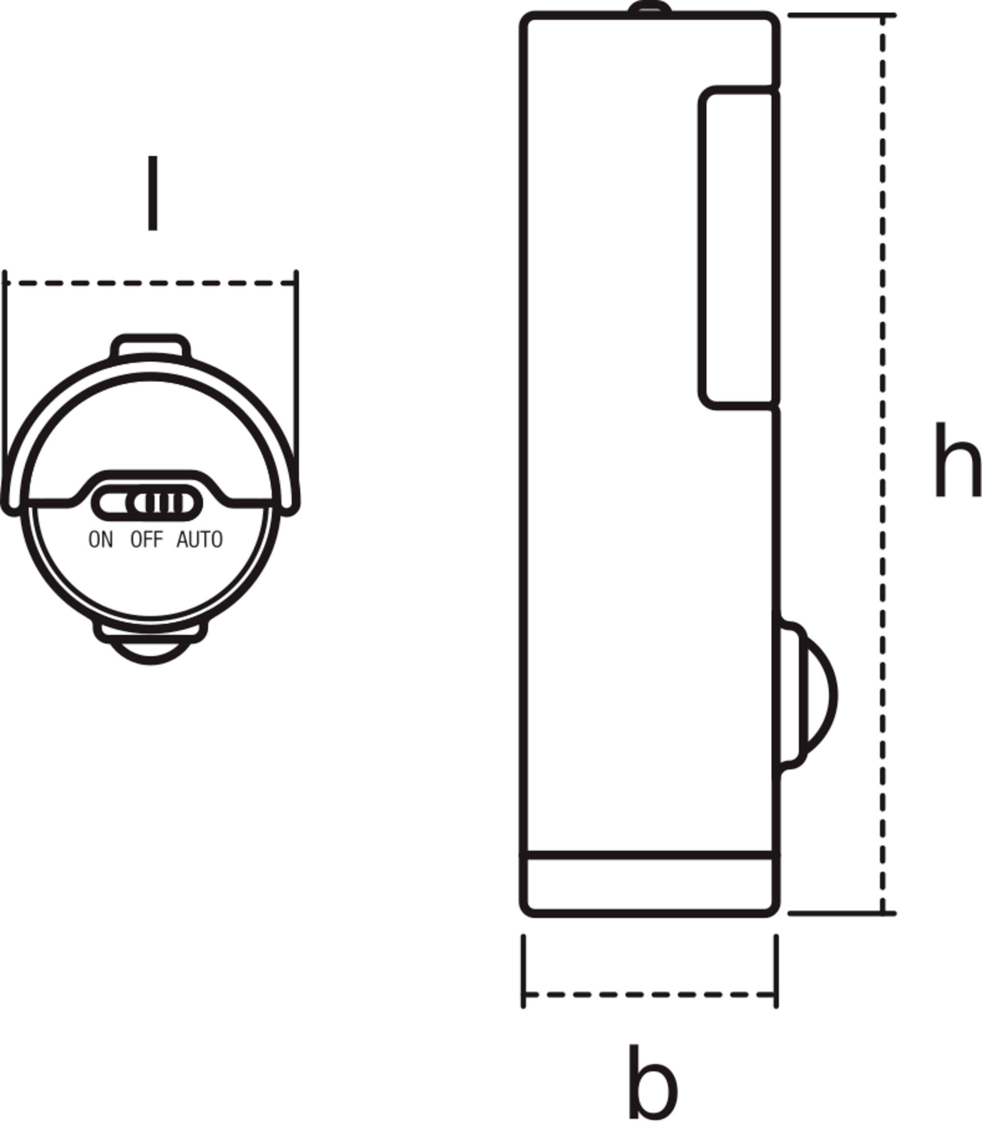 OSRAM HOMELIGHTING Nightlux Torch White 4099854531231 LED-Nachtlicht mit Taschenlampe