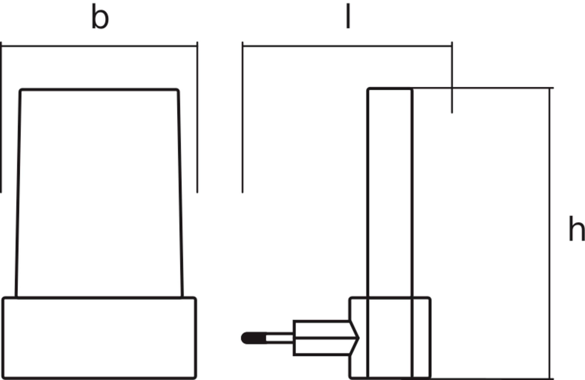 OSRAM HOMELIGHTING Lunetta Shine White 4099854530654 LED-Nachtlicht