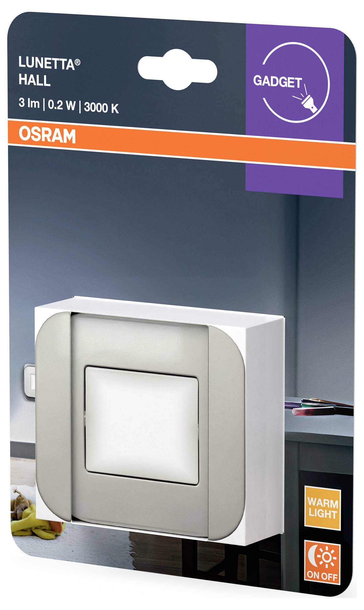 OSRAM HOMELIGHTING Lunetta Hall White 4099854532191 LED-Nachtlicht