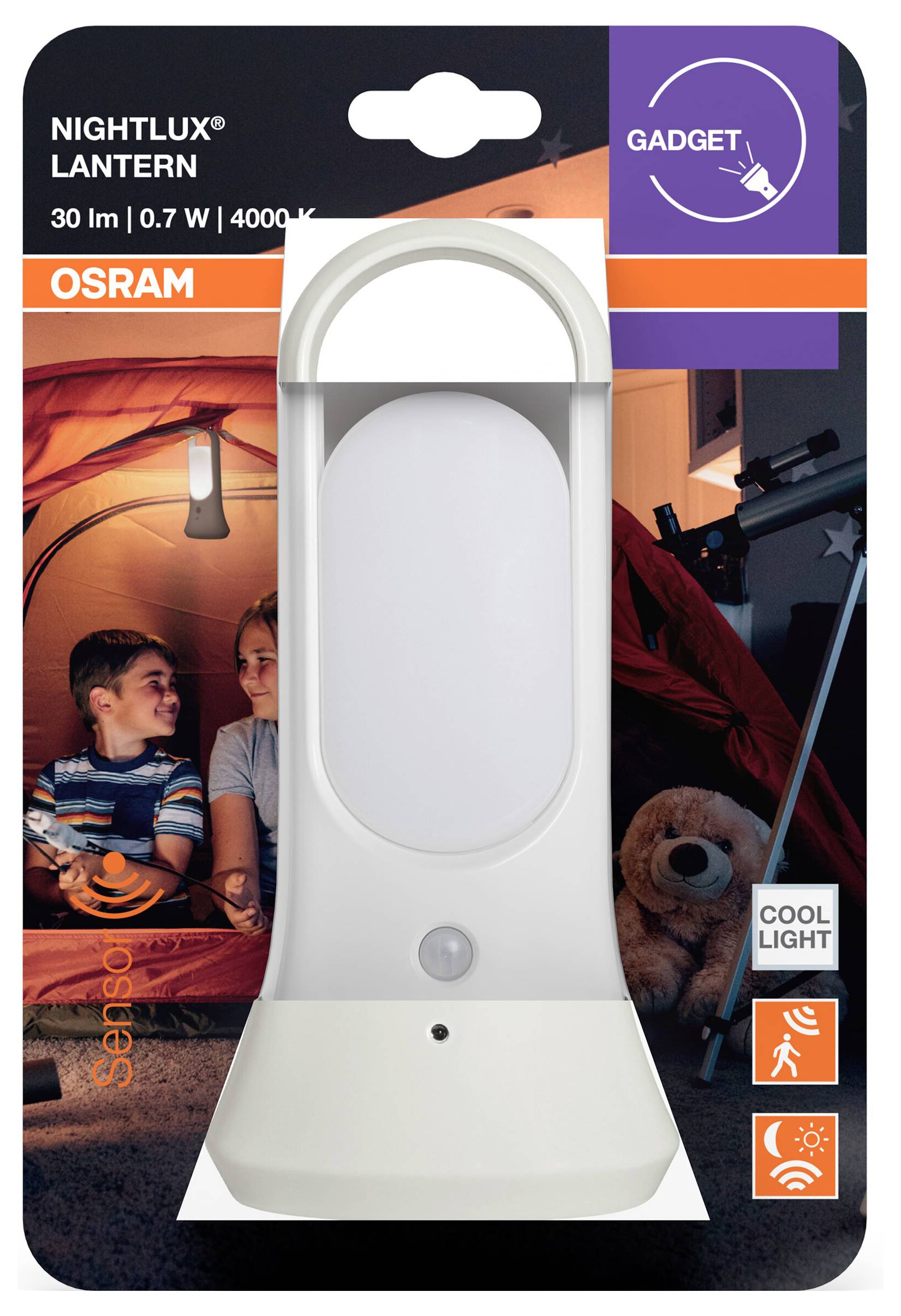 OSRAM HOMELIGHTING NIGHTLUX MOBILE LANTERN 4099854530876 LED-Nachtlicht