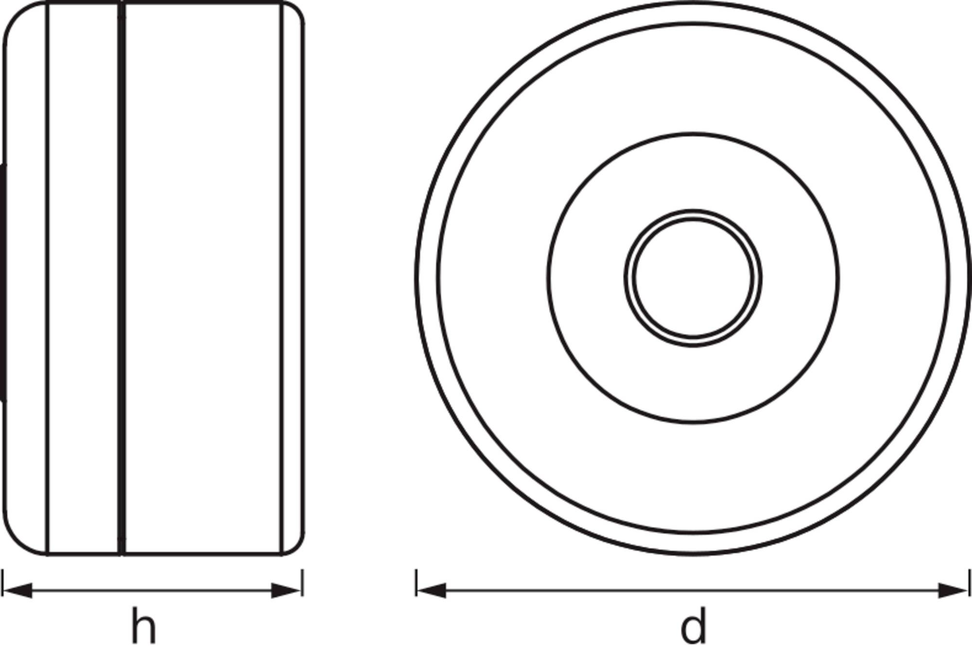 OSRAM HOMELIGHTING DOT-it Touch High White 4099854531538 LED-Nachtlicht Kaltweiß Weiß