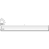 OSRAM HOMELIGHTING LED Switch Batten 300mm 4W 3000 K LED-Unterbauleuchte OSRAM HOMELIGHTING LED Switch Batten 300mm 4W 3000 K LED-Unterbauleuchte